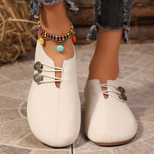 Nadine | Miękkie Mokasyny na Slip-On