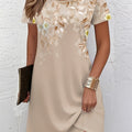 Marjorie | Elegancka Sukienka A-Line w Kwiaty