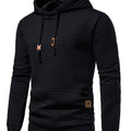 Harrison | Teksturowana bluza z kapturem