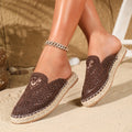 Bonnie | Plecione Klapki Slip-On