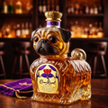 Russell | Butelka Whisky z Wzorem Francuskiego Buldoga