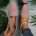 Lucia | Eleganckie Płaskie Buty Dziane