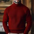 Jonathan | Sweter z prążkowanym golfem