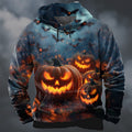Barnaby | Hoodie z nadrukiem dyni na Halloween