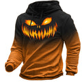 Harlan | Halloween Teksturowana Bluza z Kapturem