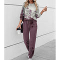 Adele | Kwiatowy Zestaw Dwuczęściowy