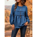 Rebecca | Luźna Bluzka Peplum
