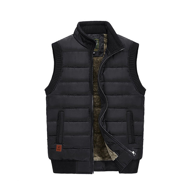 Baxter | Pikowany Gilet z Stojącym Kołnierzem