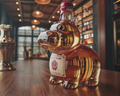 Darren | Butelka Whisky w Kształcie Hipopotama