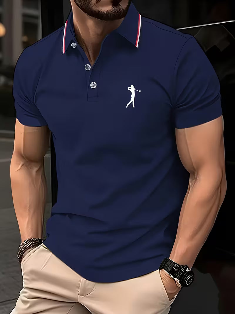 Arnold | Casual Koszulka Golfowa z Krótkim Rękawem