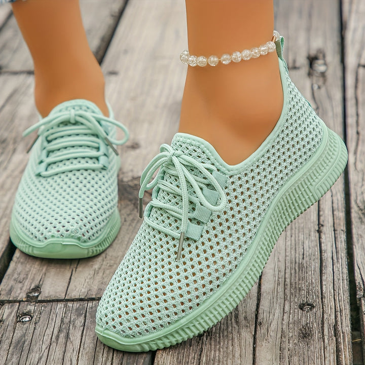 Marina | Przewiewne Sneakersy na Sznurowadła