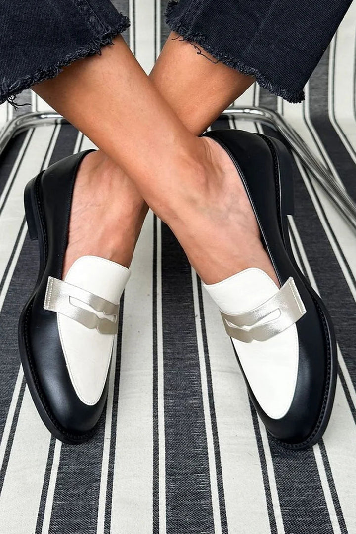 Alicja | Stylowe Monochromatyczne Premium Loafers