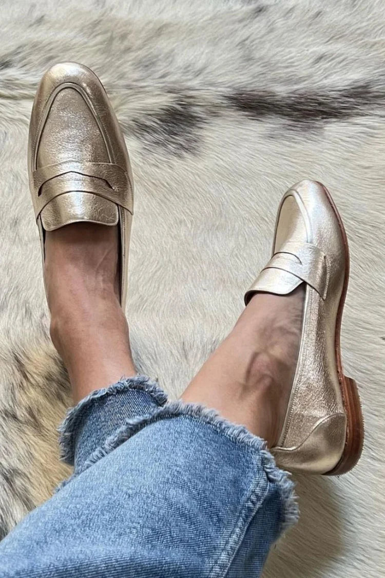 Madison | Lśniące Premium Loafers