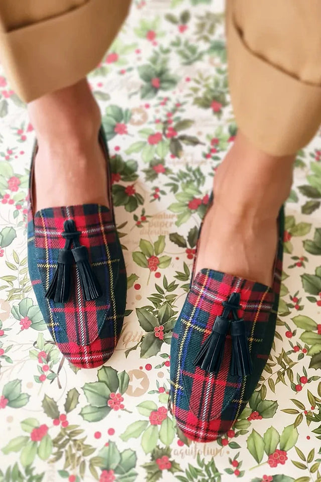 Addison | Szkockie Frędzle Chic Loafer