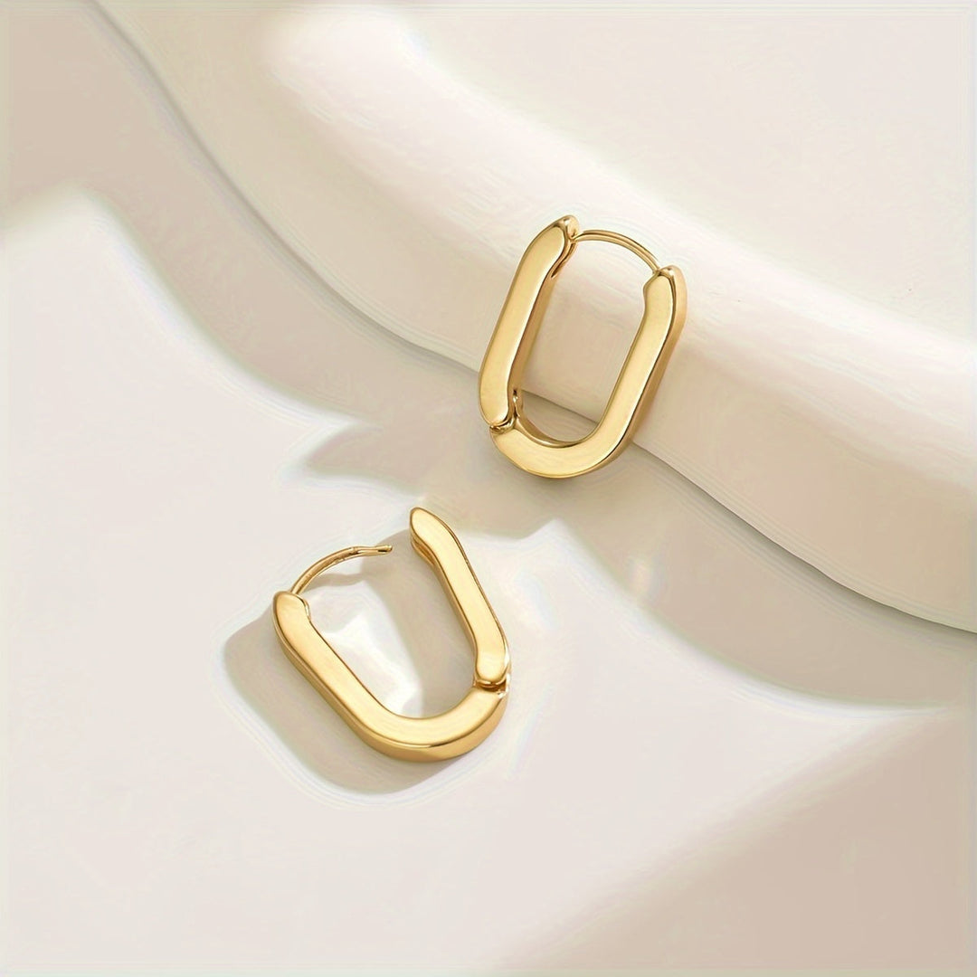 Wanda | Eleganckie Geometriczne Kolczyki Koła