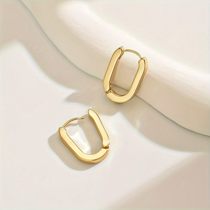 Wanda | Eleganckie Geometriczne Kolczyki Koła