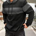 Hayes | Teksturowany Hoodie w Blokach Kolorystycznych