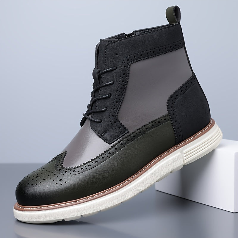 Lawrence | Eleganckie Botki typu Wingtip