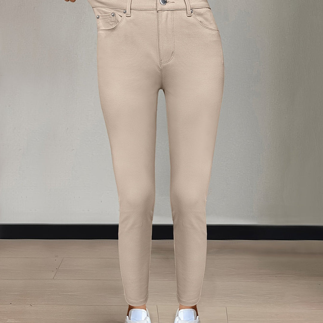 Sylvie | Jeansy Skinny z Wysokim Stanem