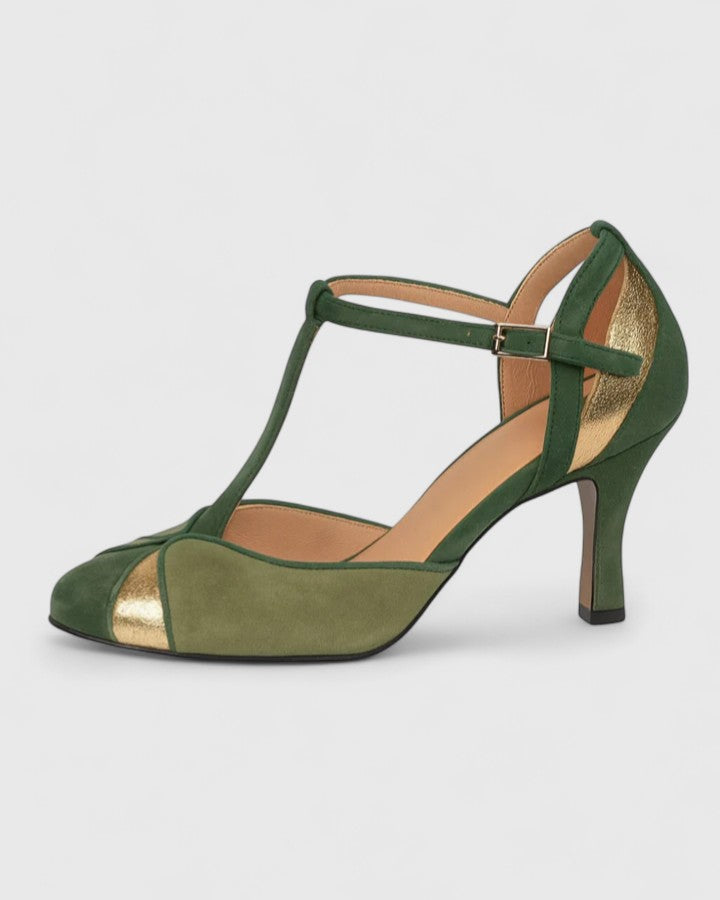 Megan | Eleganckie Sandały T-Strap