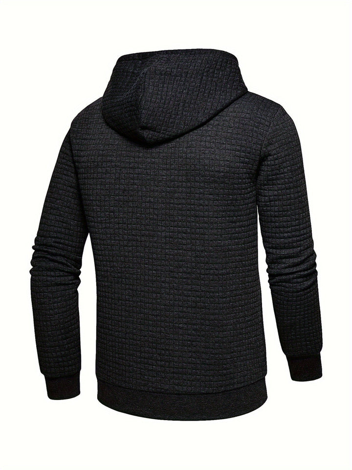 Garrison | Teksturowany Hoodie z Kapturem