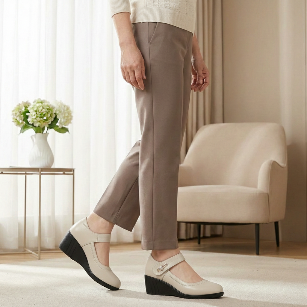 Monica | Eleganckie buty komfortowe na średnim obcasie