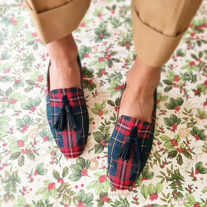 Addison | Szkockie Frędzle Chic Loafer