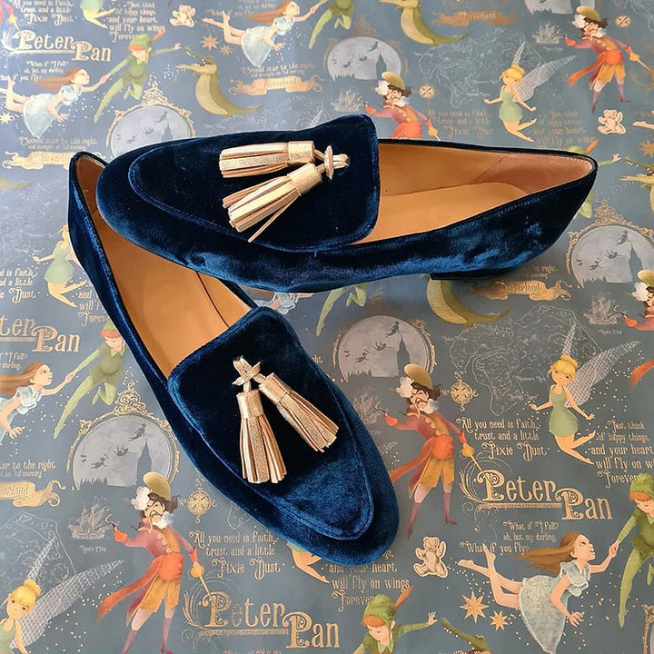 Faye | Klasyczne Loafersy Elegancji w Półmroku