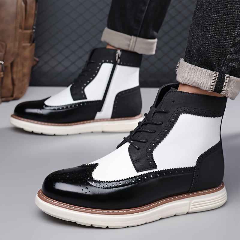 Lawrence | Eleganckie Botki typu Wingtip