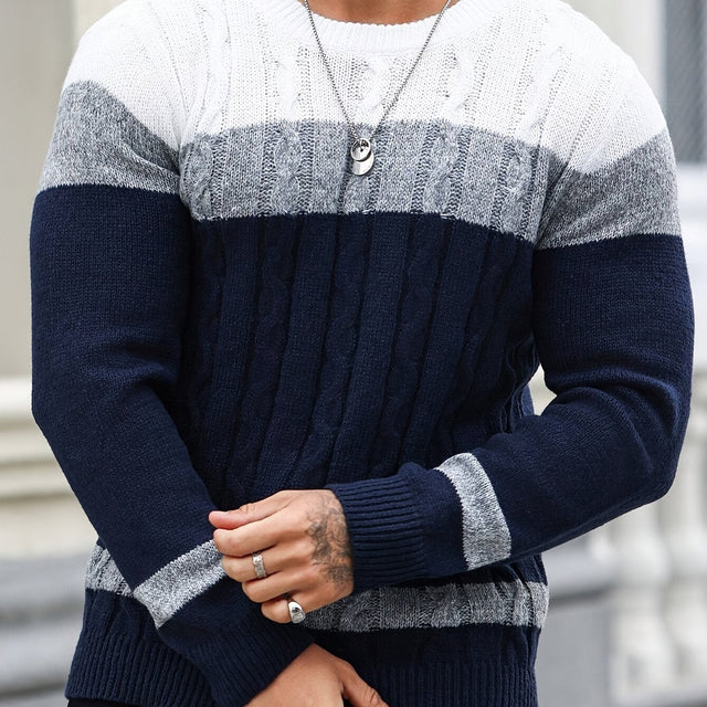 Nolan | Sweter z teksturowanym splotem
