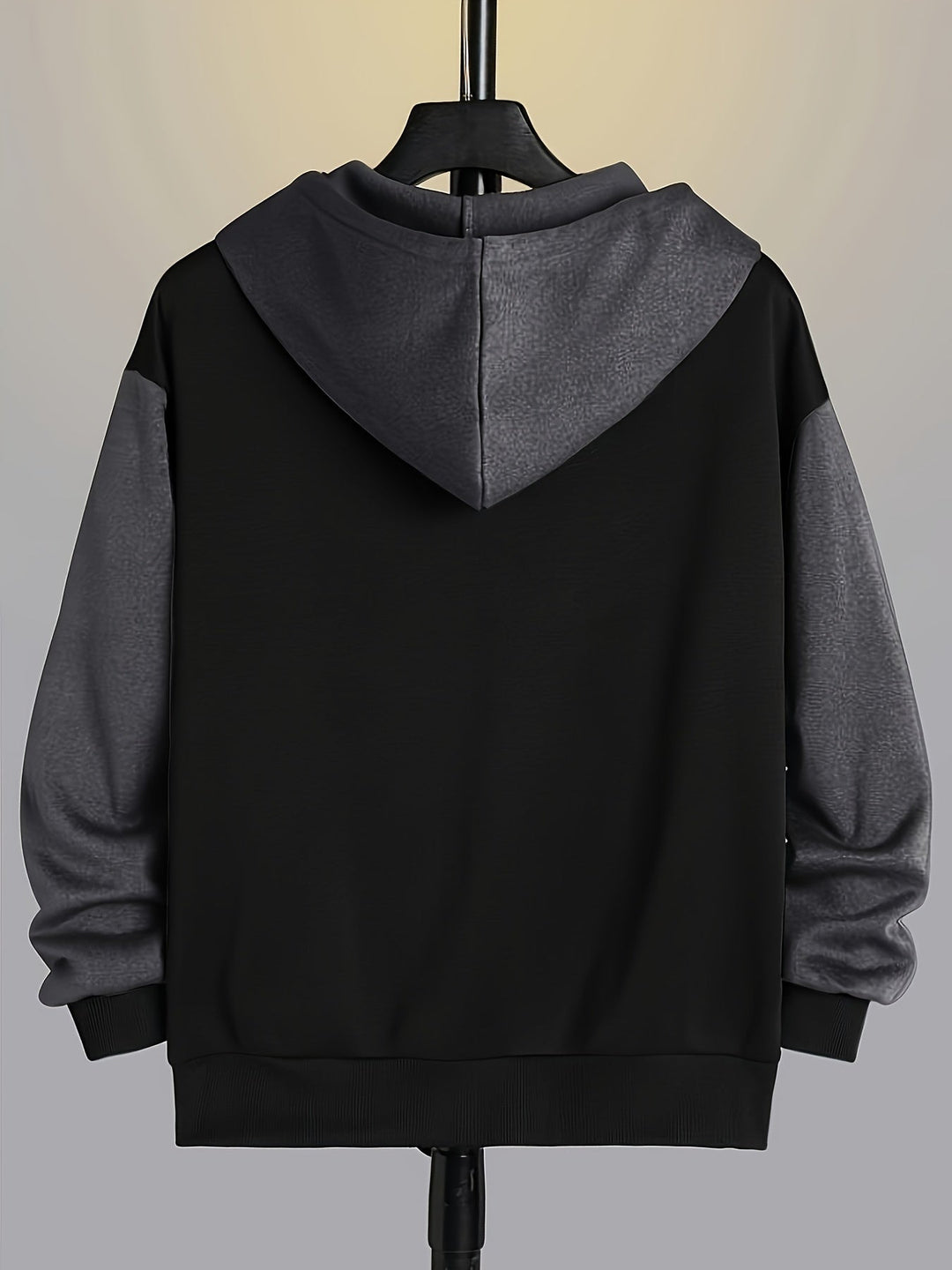 Cedric | Kolorowy Blok Zip-Up Hoodie