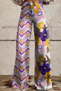 Isadora | Stylowe Spodnie Boho w Wielu Kolorach