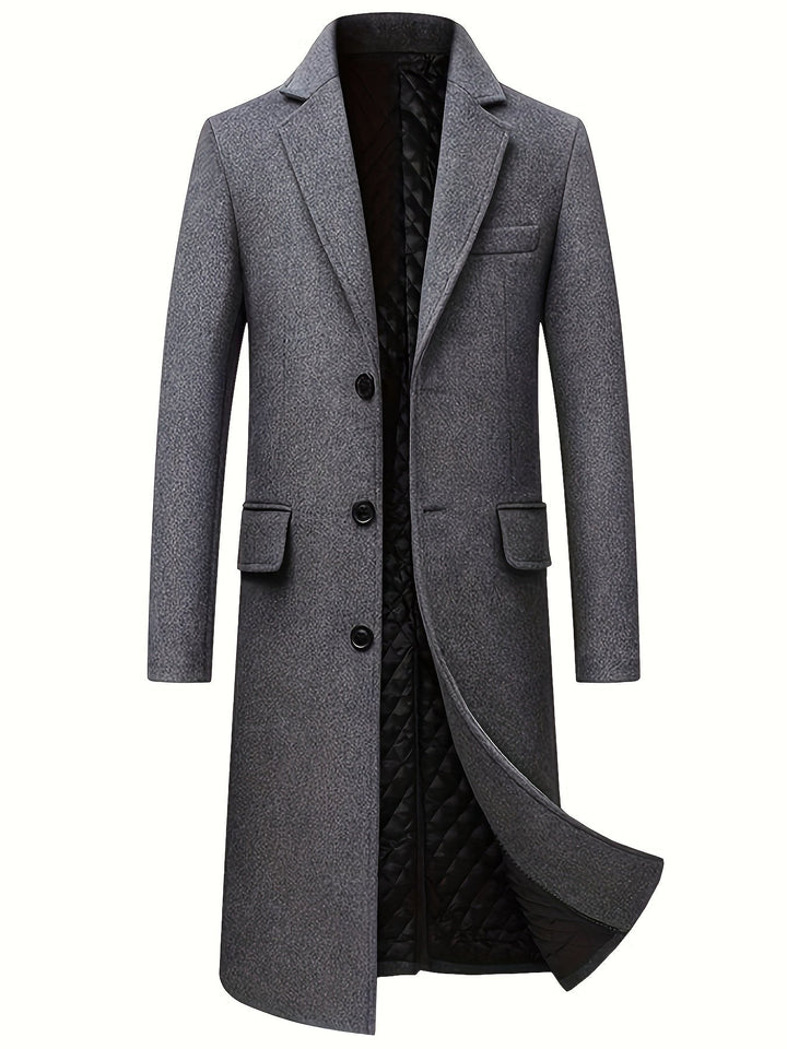 Alexander | Elegancki Długi Płaszcz