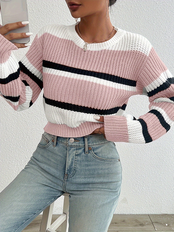 Wren | Sweter w paski w kolorach