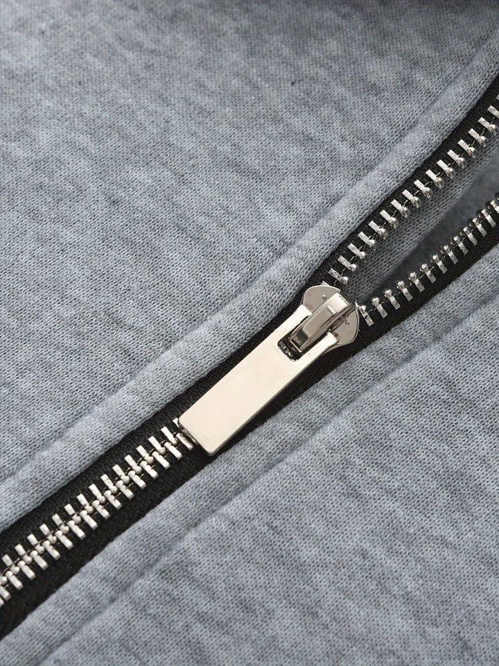 Emmett | Elegancki Pulower z Połowicznym Zipperem