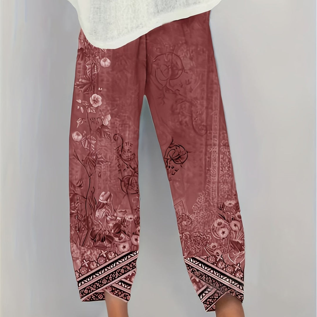 Meredith | Botaniczne Spodnie 7/8