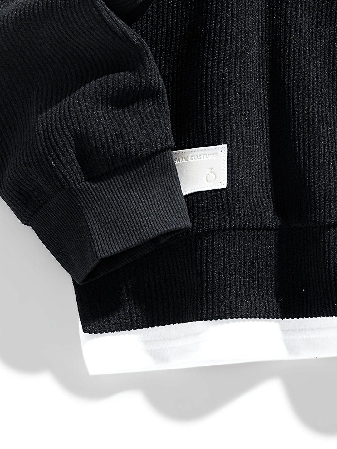 Harvey | Warstwowy Sweter z Okrągłym Dekoltem