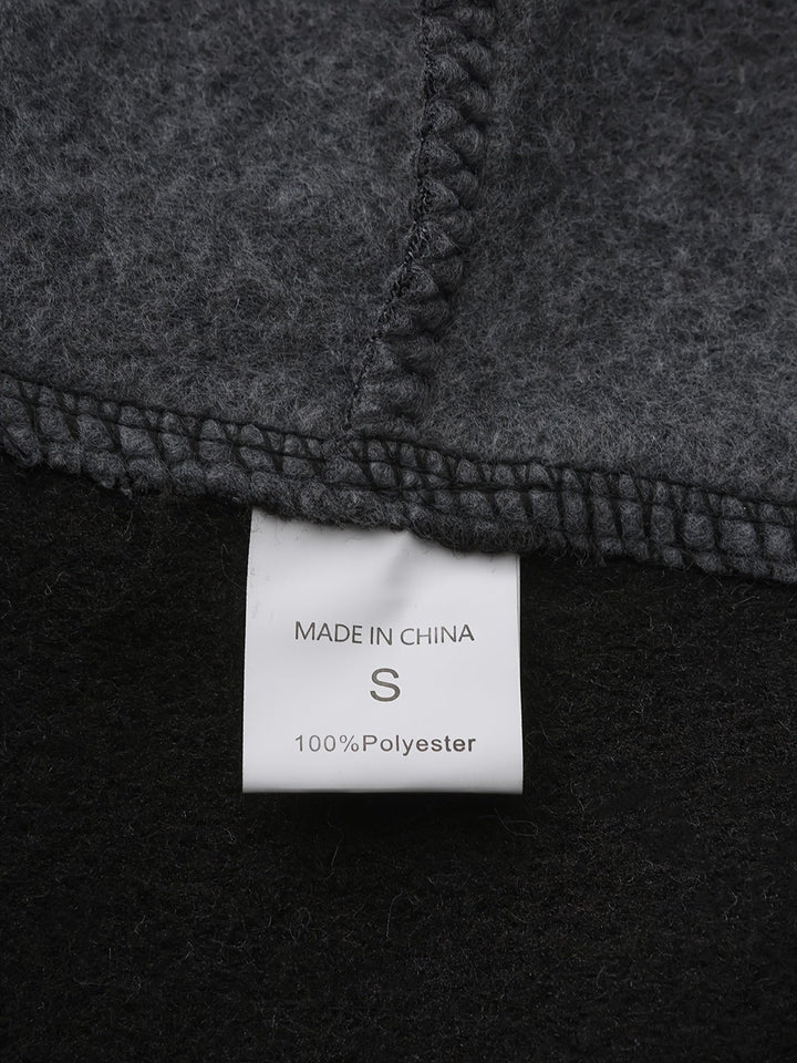 Cedric | Kolorowy Blok Zip-Up Hoodie
