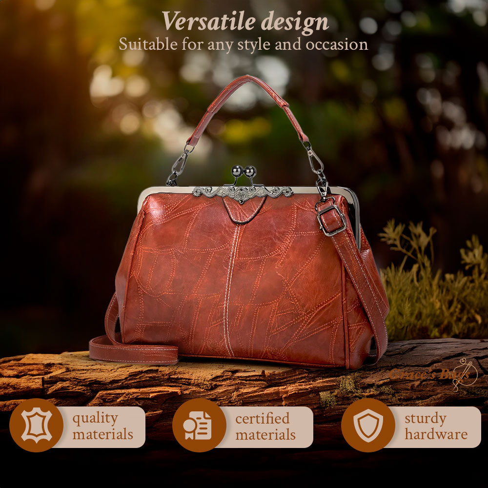Gillian | Stylowa Vintage Torba Na Ramię