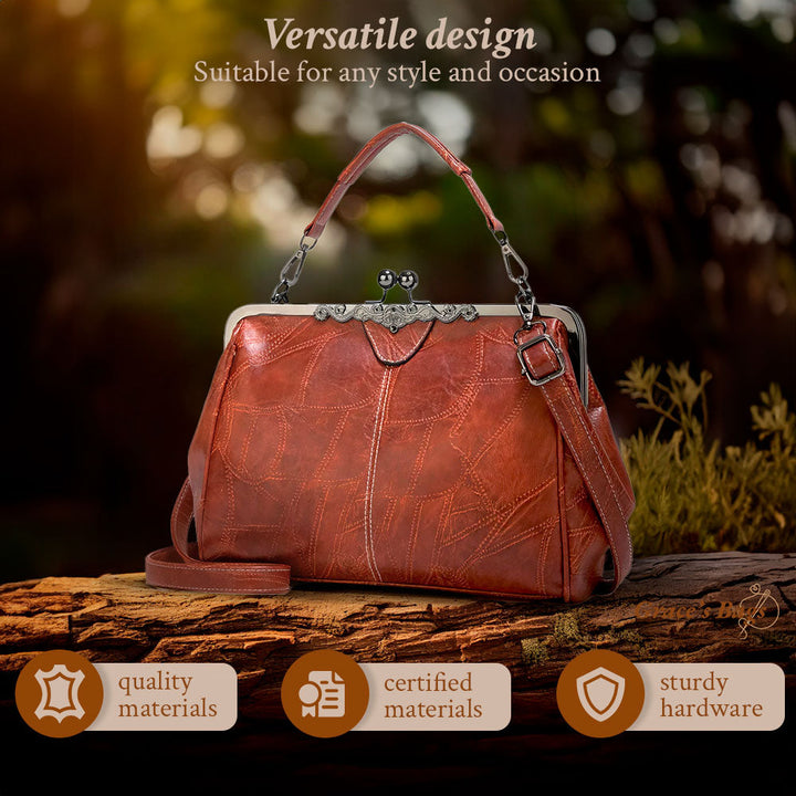 Gillian | Stylowa Vintage Torba Na Ramię