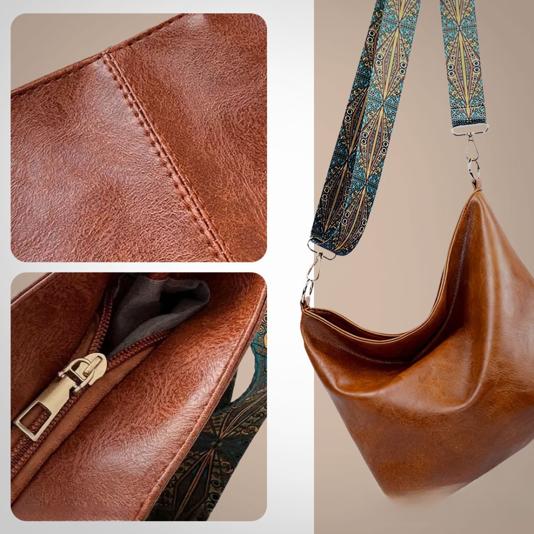 Sophia | Elegancka Torba na Ramię z Paskiem