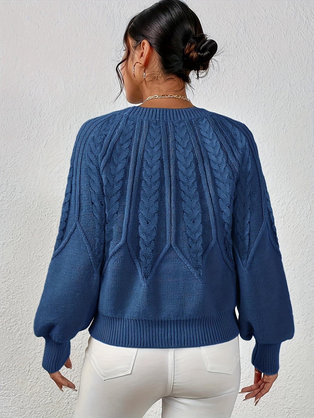 Eleanor | Luźny sweter w sploty