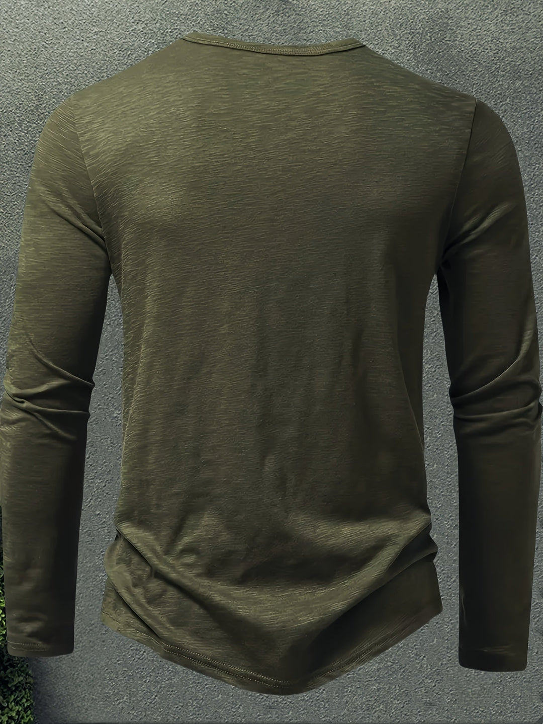 Dalton | Klasyczny Henley z Guzikowym Zapięciem