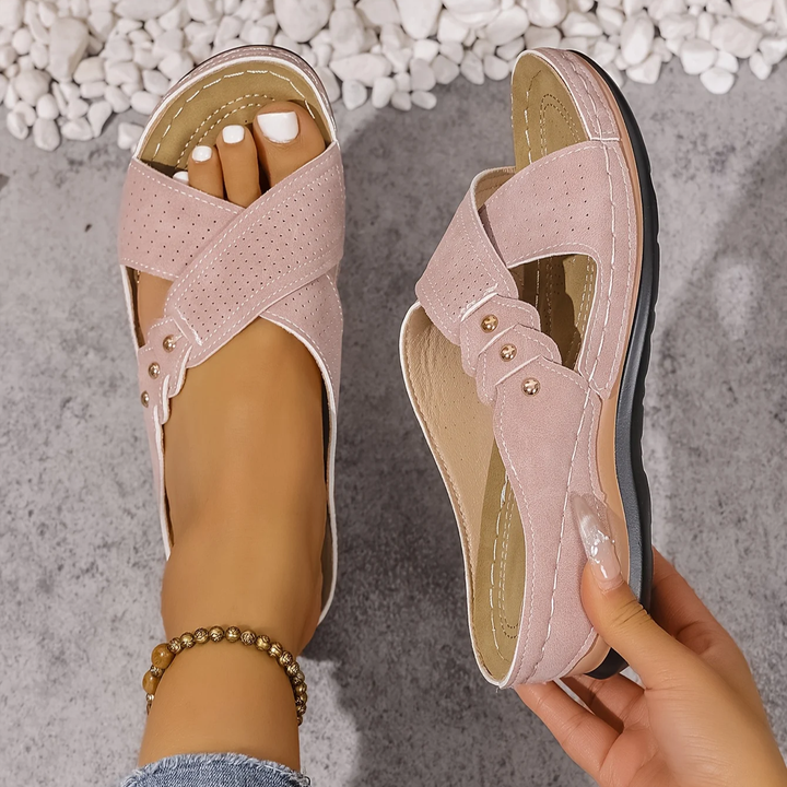Charlotte | Premium Ortopedyczne Sandały Wedge