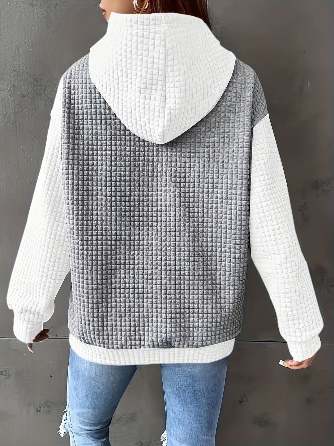 Brenna | Przytulna Bluza z Waffle
