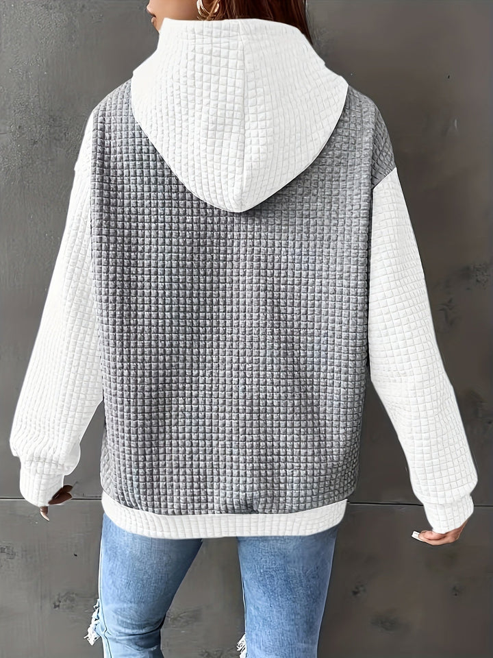 Brenna | Przytulna Bluza z Waffle