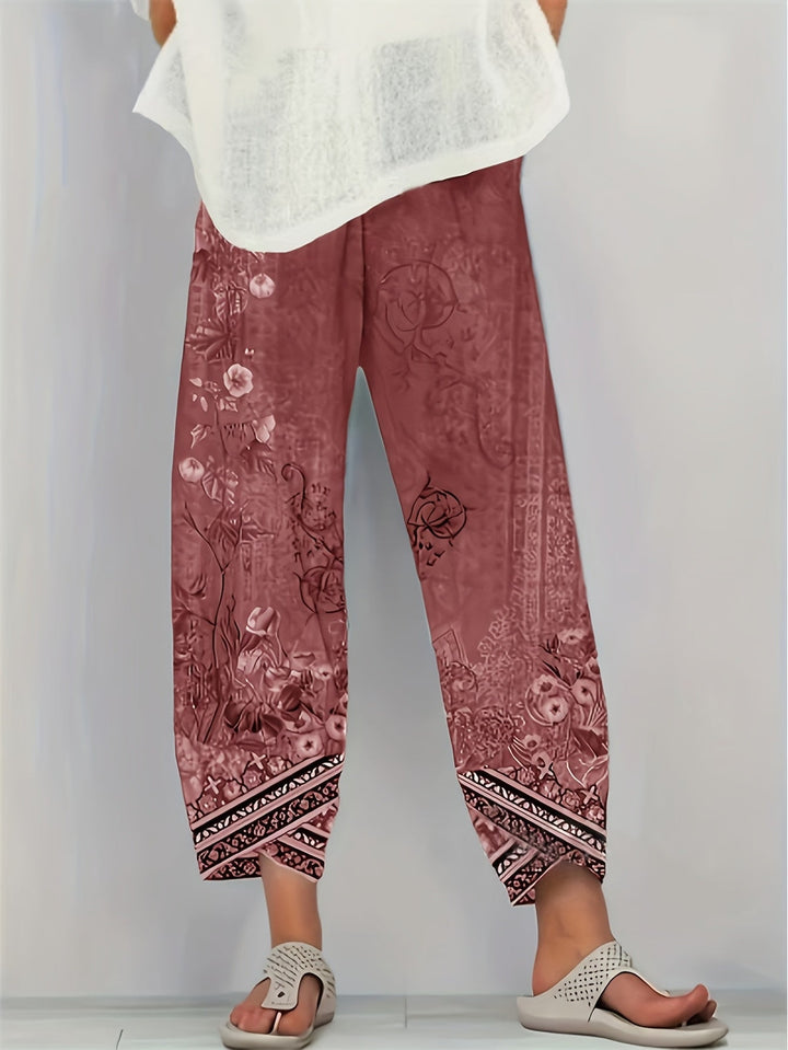 Meredith | Botaniczne Spodnie 7/8