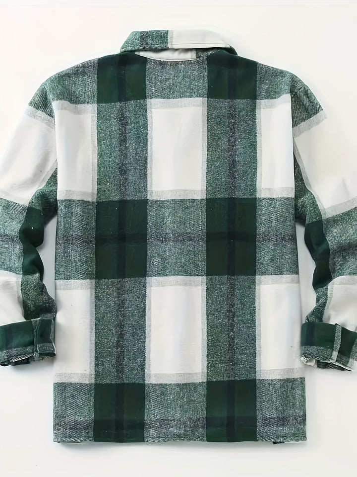 Corbin | Trwała Koszula Overshirt w Kratę