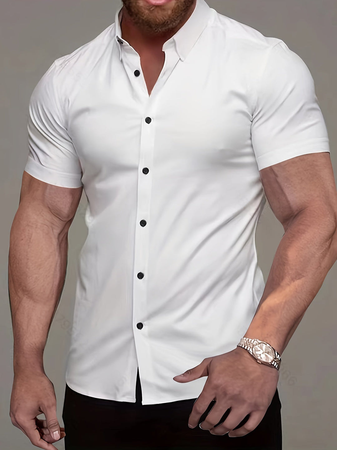 Weston | Elegancka Koszula z Krótkim Rękawem