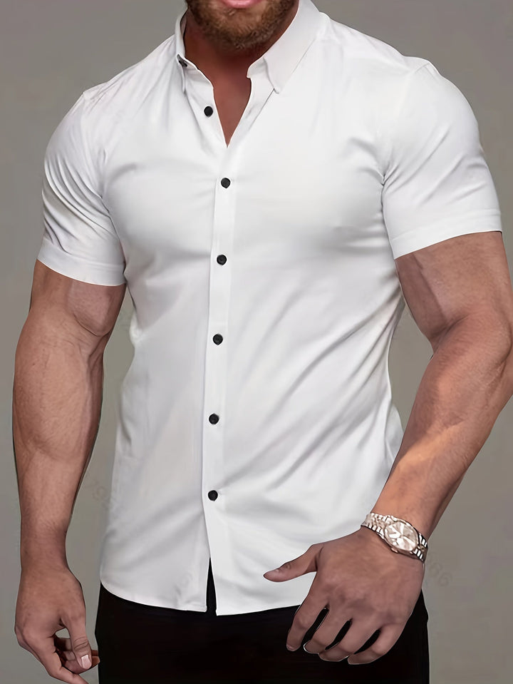 Weston | Elegancka Koszula z Krótkim Rękawem
